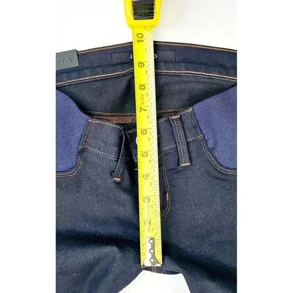 J Brand size 25X29 Mama J Skinny Leg Ink Under Belly Inset Panel Maternity Jeans - Picture 3 of 16